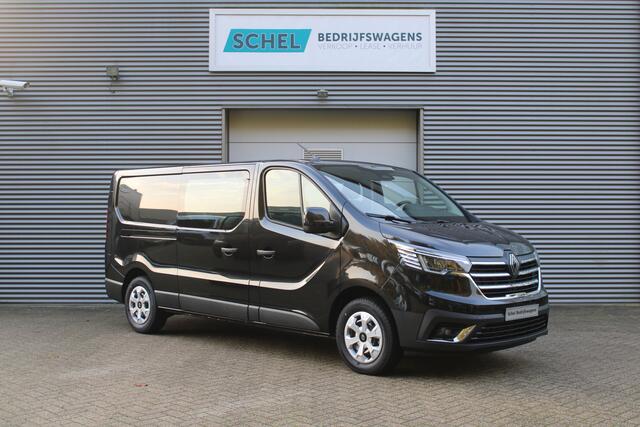 Renault TRAFIC 2.0 Blue dCi 130pk T29 L2H1 Advance Dubbele Cabine - Carplay - Android - 2x Schuifdeur - Passagiersstoel - Camera - LED - Rijklaar