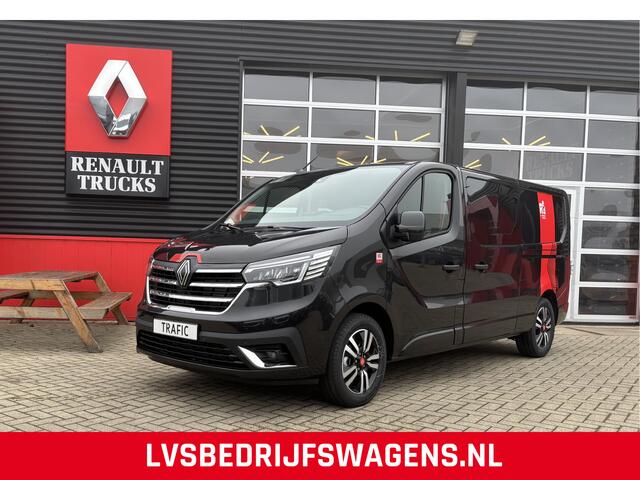 Renault TRAFIC Exclusive T30 2.0 dCi 150 PK L2H1 Dubbele cabine 17 inch velgen, Trekhaak, Apple Carplay