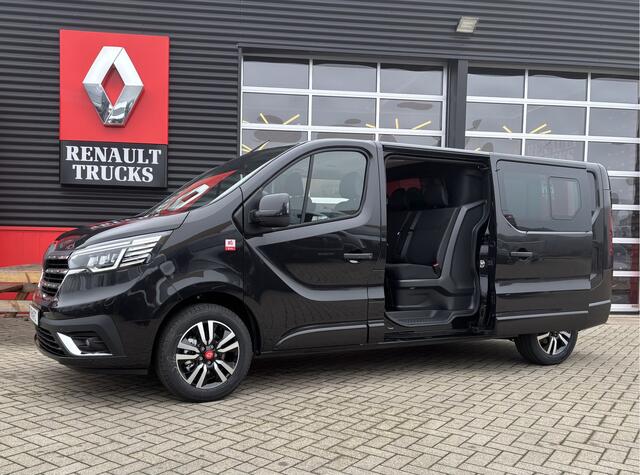 Renault TRAFIC Exclusive T30 2.0 dCi 150 PK L2H1 Dubbele cabine 17 inch velgen, Trekhaak, Apple Carplay