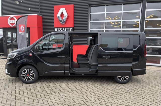 Renault TRAFIC Exclusive T30 2.0 dCi 150 PK L2H1 Dubbele cabine 17 inch velgen, Trekhaak, Apple Carplay