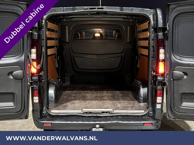 Renault TRAFIC 2.0 dCi 120pk L2H1 Dubbele Cabine Euro6 Airco | 6-Zits | Navigatie | 2x zijdeur | LED | Camera Cruisecontrol, Parkeersensoren, Trekhaak