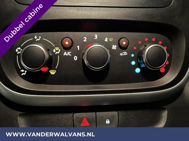 Renault TRAFIC 2.0 dCi 120pk L2H1 Dubbele Cabine Euro6 Airco | 6-Zits | Navigatie | 2x zijdeur | LED | Camera Cruisecontrol, Parkeersensoren, Trekhaak