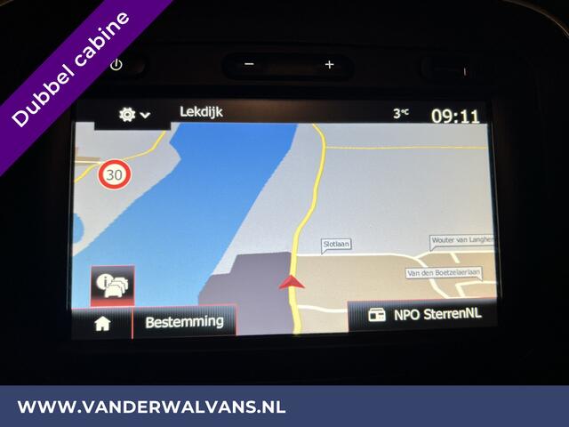 Renault TRAFIC 2.0 dCi 120pk L2H1 Dubbele Cabine Euro6 Airco | 6-Zits | Navigatie | 2x zijdeur | LED | Camera Cruisecontrol, Parkeersensoren, Trekhaak