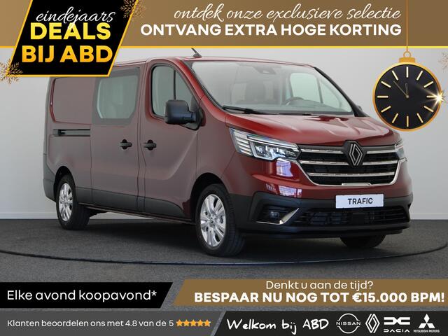 Renault TRAFIC 2.0 Blue dCi 130pk T29 L2H1 Advance DC | Trekhaak | Achteruitrijcamera | 17" LMV |