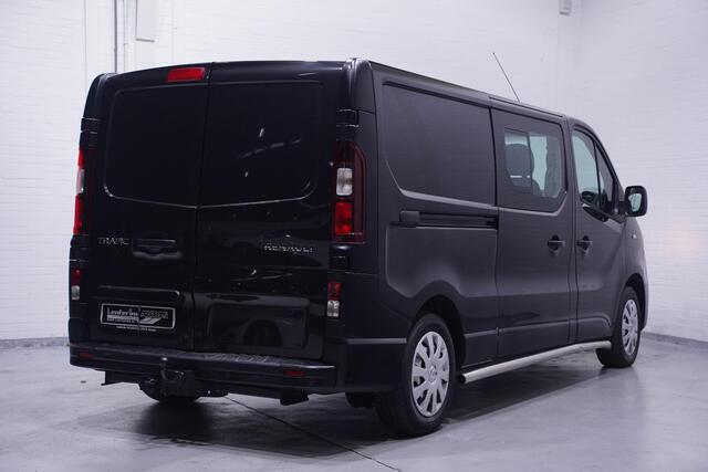 Renault TRAFIC 1.6 dCi 120 pk L2 Dubbel Cabine 2x Schuifdeur Airco, Navi, Trekhaak, Bull en Sidebars, 6-Zits