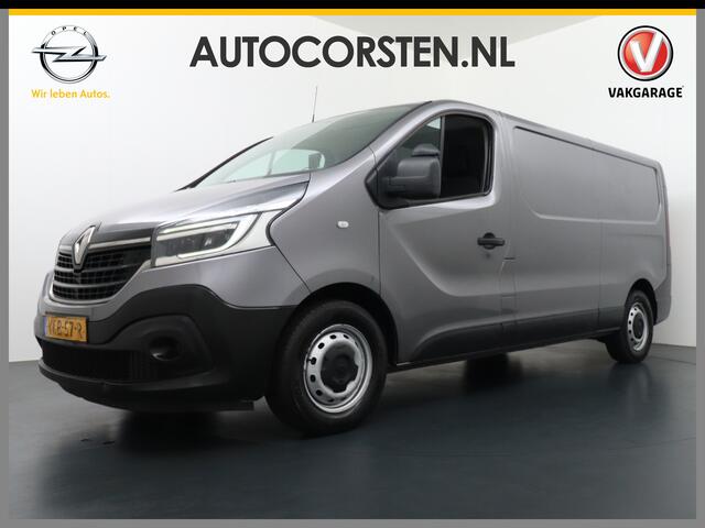 Renault TRAFIC 2.0dCi 146pk AUT-6L2H1 Camera Trekhaak Pdc Airco Cruise Control Elektr.Spiegels+Verwarmd DAB Bluetooth Led Betonplex vloer Lat om Lat SchuifdeurComfort T29 Zeer nette Traffic III Nieuwe model 1e Eigenaar Euro 6d t