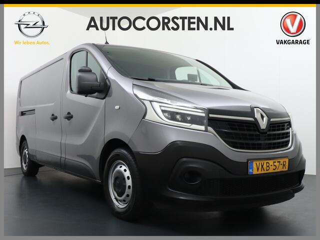 Renault TRAFIC 2.0dCi 146pk AUT-6L2H1 Camera Trekhaak Pdc Airco Cruise Control Elektr.Spiegels+Verwarmd DAB Bluetooth Led Betonplex vloer Lat om Lat SchuifdeurComfort T29 Zeer nette Traffic III Nieuwe model 1e Eigenaar Euro 6d t