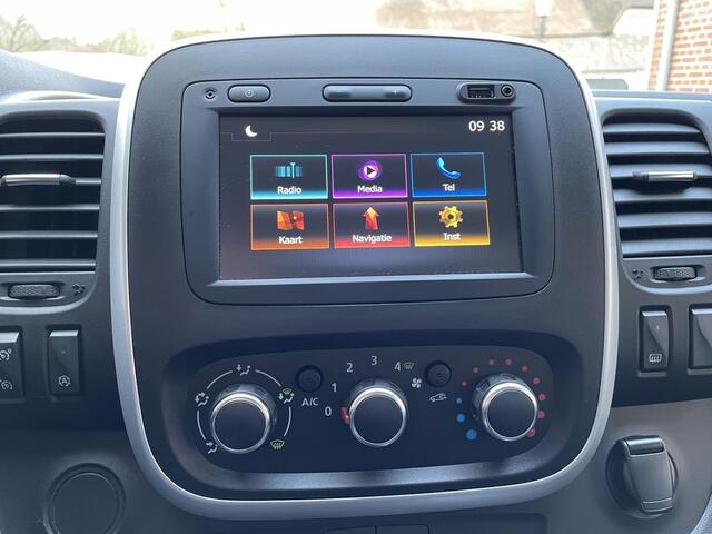 Renault TRAFIC 1.6 dCi E6 Comfort 3 Zits BPM Vrij! Lease ¤277 p/m, Airco, Navi, PDC, Cruise controle, Onderhoudshistorie aanwezig