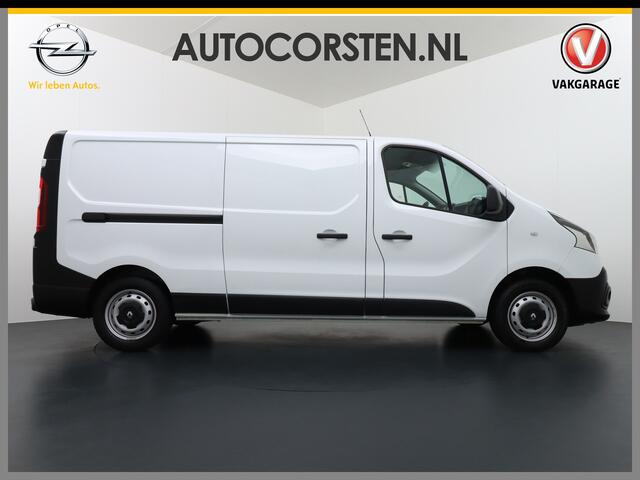 Renault TRAFIC DCi 122pk L2H1 3-Pers. Lang Trekhaak Navi Airco Pdc Cruise Control Comfort Bluetooth 1.6DCi T29 Nwe Model Schuifdeur Betonplex Wandbetimmering 2.000kg trekvermogen Euro 6