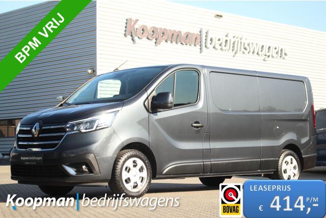 Renault TRAFIC 2.0dCi 130pk T30 L2H1 Work Edition | Trekhaak | Cruise | Camera | Carplay/Android | Lease 414,- p/m