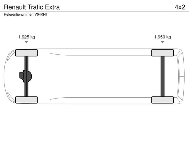 Renault TRAFIC GB L2H1 T30 dCi 150 6EDC Extra | Achteruitrijcamera | Alarmsysteem | Blind Spot Warning