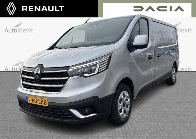 Renault TRAFIC 2.0 Blue dC1 150 EDC T30 L2H1 Advance - Zijschuifdeur links zonder ruit / EASY LINK navigatiesysteem met 8\" touchscreen en DAB+ radio en kaart Europa / Additionele parkeerhulp / Vierseizoenbanden met sneeuwvlokicoon / Reservewie