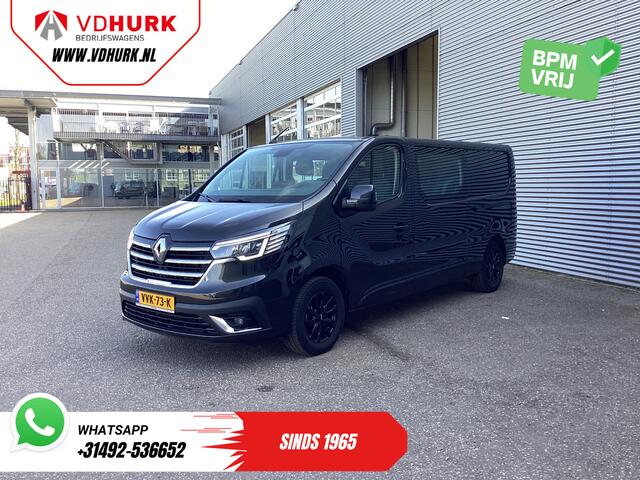 Renault TRAFIC 2.0 dCi 150 pk Aut. L2 DC Dubbel Cabine BPM VRIJ! LED/ Navi/ Carplay/ Camera/ PDC/ Cruise/ Trekhaak/ Airco
