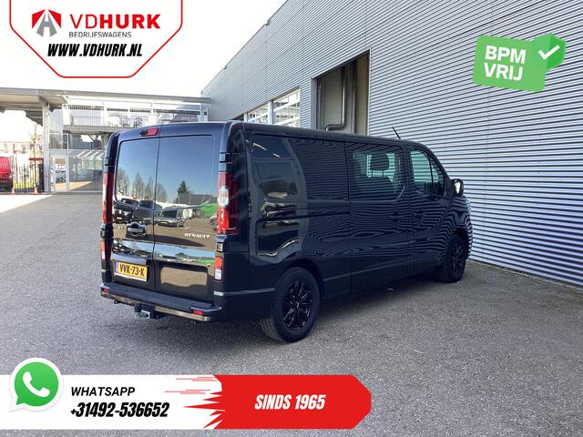 Renault TRAFIC 2.0 dCi 150 pk Aut. L2 DC Dubbel Cabine BPM VRIJ! LED/ Navi/ Carplay/ Camera/ PDC/ Cruise/ Trekhaak/ Airco