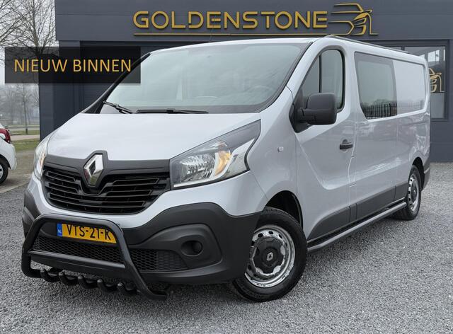Renault TRAFIC 1.6 dCi T29 L2H1 DC Comfort Dubbele Cabine,1e Eigenaar,Navi,Airco,Cruise,Trekhaak,Bullbar,PDC Achter,Dealer Onderhouden,6 Bak,Nieuwe APK Bij Aflevering