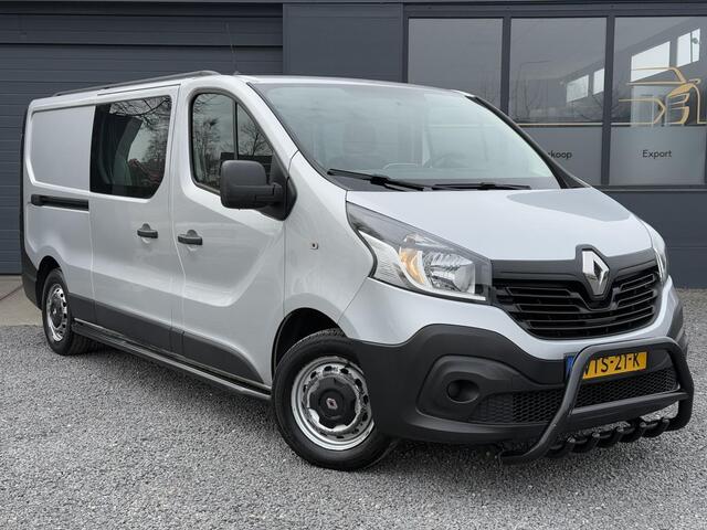 Renault TRAFIC 1.6 dCi T29 L2H1 DC Comfort Dubbele Cabine,1e Eigenaar,Navi,Airco,Cruise,Trekhaak,Bullbar,PDC Achter,Dealer Onderhouden,6 Bak,Nieuwe APK Bij Aflevering