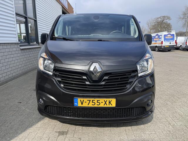 Renault TRAFIC 1.6 dCi 125pk T29 L2H1 DC 5 persoons Comfort Energy / rijklaar ¤ 19.850 ex btw / lease vanaf ¤ / airco / cruise / r-link navigatie / achteruit rijcamera / trekhaak / zwart metallic !
