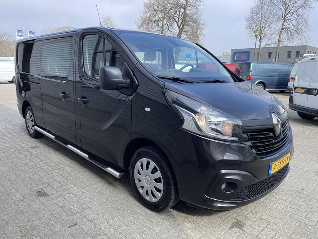 Renault TRAFIC 1.6 dCi 125pk T29 L2H1 DC 5 persoons Comfort Energy / rijklaar ¤ 19.850 ex btw / lease vanaf ¤ / airco / cruise / r-link navigatie / achteruit rijcamera / trekhaak / zwart metallic !
