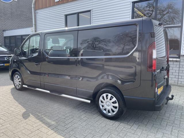 Renault TRAFIC 1.6 dCi 125pk T29 L2H1 DC 5 persoons Comfort Energy / rijklaar ¤ 19.850 ex btw / lease vanaf ¤ / airco / cruise / r-link navigatie / achteruit rijcamera / trekhaak / zwart metallic !