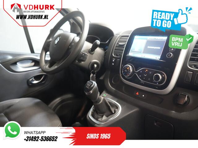 Renault TRAFIC 2.0 dCi 120 pk L2 DC Dubbel Cabine BPM VRIJ! Ready2Go LED/ 2x schuifdeur/ Sidebars/ Carplay/ Climate/ Camera/ PDC/ Cruise/ Trekhaak