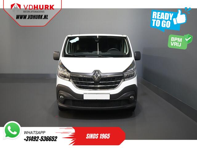 Renault TRAFIC 2.0 dCi 120 pk L2 DC Dubbel Cabine BPM VRIJ! Ready2Go LED/ 2x schuifdeur/ Sidebars/ Carplay/ Climate/ Camera/ PDC/ Cruise/ Trekhaak