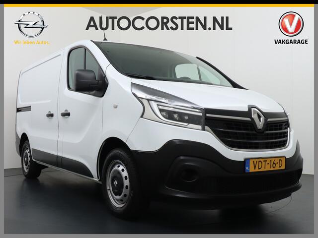 Renault TRAFIC 2.0DCI 120PK T29 L1H1 Comfort 3-Persoons Trekhaak 2X Schuifdeur Airco CruiseControl Bluetooth Wandbetimmering Vloerbekleding 1e Eigenaar EURO 6 CI