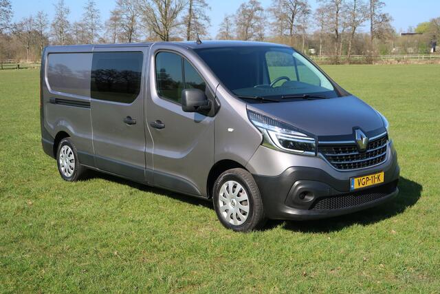 Renault TRAFIC 2.0 dCi 120 T29 L2H1 DC Work Edition RIJKAAR 6 PERSOONS DUBBEL CABINE AIRCO MULTIF STUUR