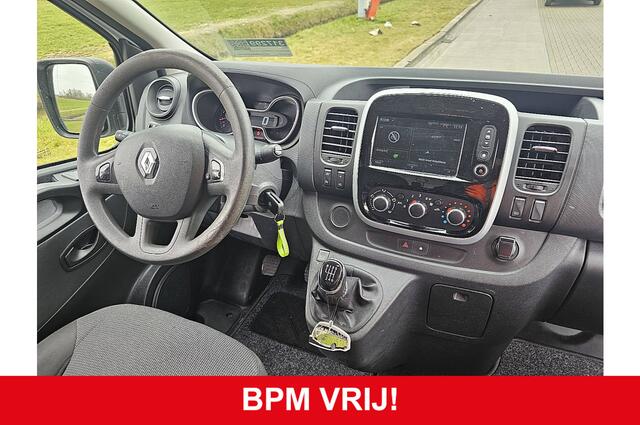 Renault TRAFIC 2.0 dCi 120 T29 L1H1 Comfort Navi 120Pk CruiseControl Pdc Euro6 NAP Oh-Historie 3-Zits 1e Eigenaar!