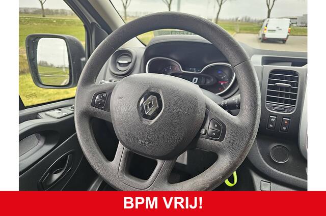 Renault TRAFIC 2.0 dCi 120 T29 L1H1 Comfort Navi 120Pk CruiseControl Pdc Euro6 NAP Oh-Historie 3-Zits 1e Eigenaar!