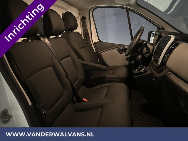 Renault TRAFIC 1.6 dCi L1H1 inrichting Euro6 Airco | Navigatie | Cruisecontrol | Trekhaak Parkeersensoren, Bijrijdersbank
