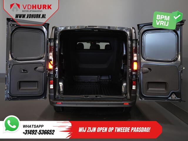Renault TRAFIC 2.0 dCi 130 pk L2 BPM VRIJ! DC Dubbel Cabine LED/ 2xSchuifdeur/ Navi/ Carplay/ Camera/ PDC/ Cruise