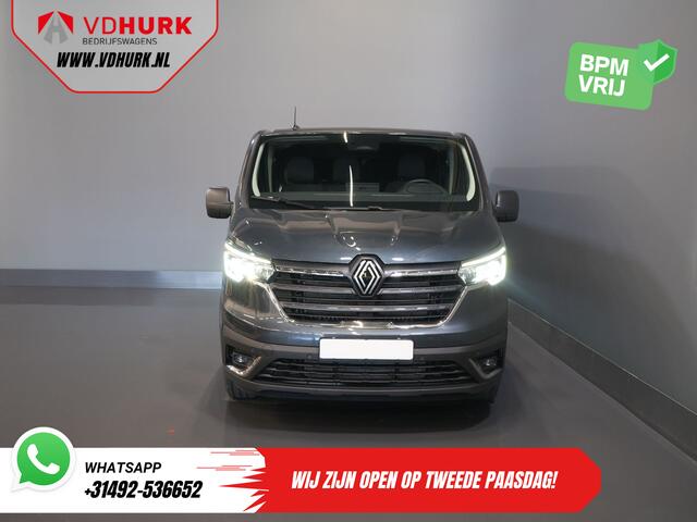 Renault TRAFIC 2.0 dCi 130 pk L2 BPM VRIJ! DC Dubbel Cabine LED/ 2xSchuifdeur/ Navi/ Carplay/ Camera/ PDC/ Cruise