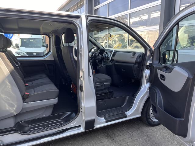 Renault TRAFIC 1.6 dCi T29 L2H1 DC Marge Btw /Bpm vrij Airco Cruise controle Navigatie Dubbele cabine 1e eigenaar Euro 6 Ex overheids auto Lange wielbasis Geen btw meer betalen