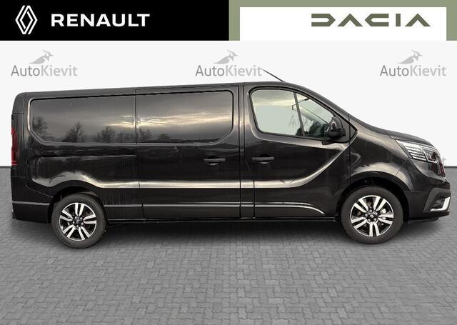 Renault TRAFIC 2.0 Blue dC1 150 T30 L2H1 Extra - Reservewiel / Alarm / 17\" lichtmetalen velgen 'Avens Noir Diamantée' in aluminium en zwart,Houten laadvloer
