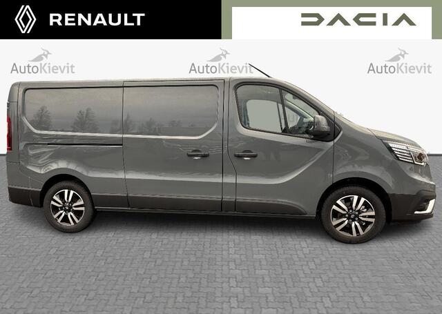 Renault TRAFIC 2.0 Blue dCi 170 T30 L2H1 Extra - Reservewiel / Alarm / 17\" lichtmetalen velgen 'Avens Noir Diamantée' in aluminium en zwart,Houten laadvloer