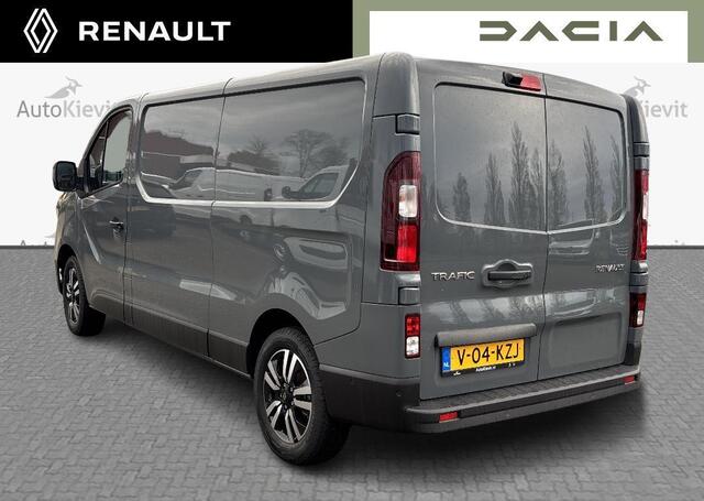 Renault TRAFIC 2.0 Blue dCi 170 T30 L2H1 Extra - Reservewiel / Alarm / 17\" lichtmetalen velgen 'Avens Noir Diamantée' in aluminium en zwart,Houten laadvloer