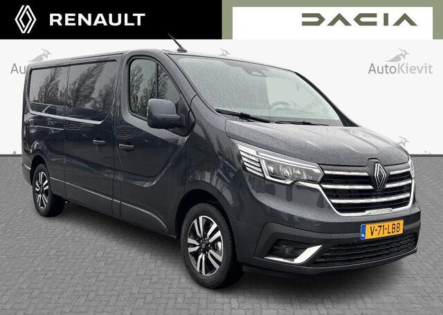 Renault TRAFIC 2.0 Blue dCi 170 T30 L2H1 Extra - Reservewiel / Alarm / 17\" lichtmetalen velgen 'Avens Noir Diamantée' in aluminium en zwart,Houten laadvloer
