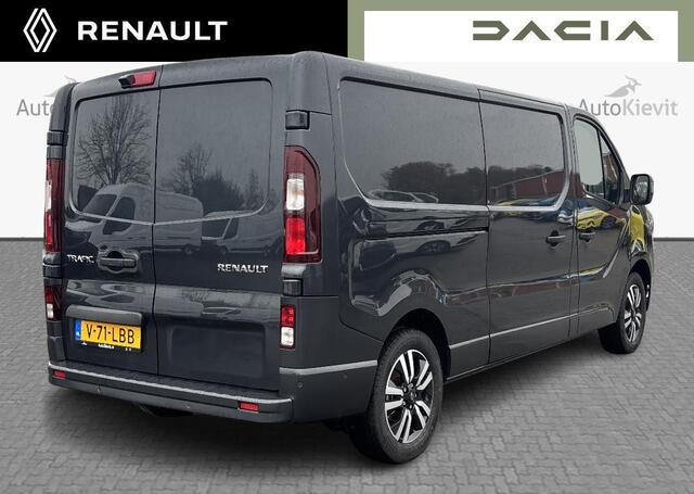 Renault TRAFIC 2.0 Blue dCi 170 T30 L2H1 Extra - Reservewiel / Alarm / 17\" lichtmetalen velgen 'Avens Noir Diamantée' in aluminium en zwart,Houten laadvloer