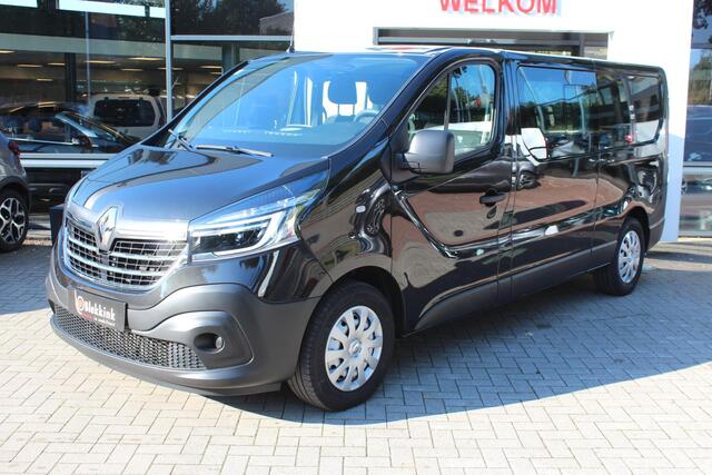 Renault TRAFIC 2.0 dCi 145 pk Comfort Dubbele Cabine Navi, Airco,Trekhaak, Laadruimte betimmert