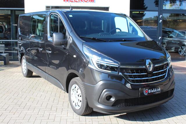 Renault TRAFIC 2.0 dCi 145 pk Comfort Dubbele Cabine Navi, Airco,Trekhaak, Laadruimte betimmert