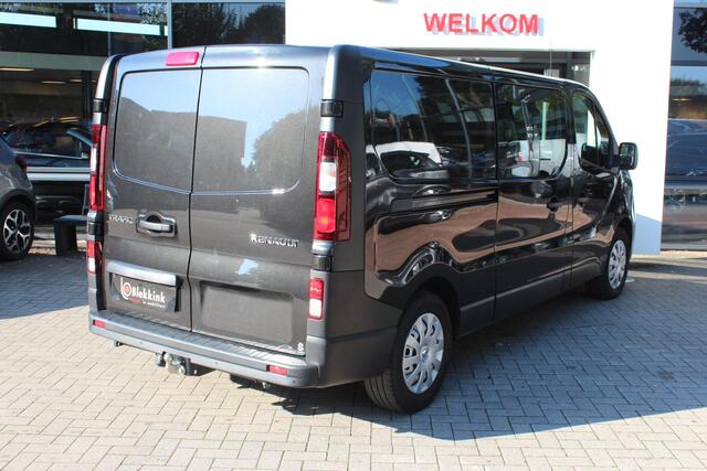 Renault TRAFIC 2.0 dCi 145 pk Comfort Dubbele Cabine Navi, Airco,Trekhaak, Laadruimte betimmert