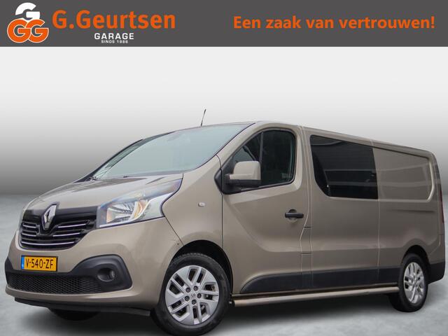 Renault TRAFIC 1.6 dCi L2H1 DubbelCabine, Luxe Energy, Navigatie, 5-Persoons, 145 pk, ECC-airco, Sidebars,