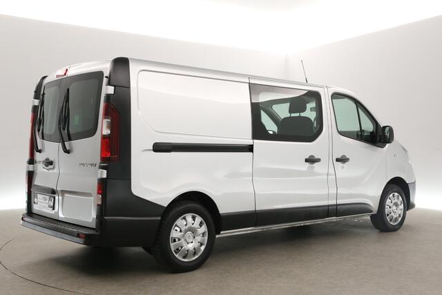 Renault TRAFIC 1.6 dCi T29 L2H1 | MARGE! | Dubbele Cabine | 5 Persoons | Airco Cruise Navi Kasten PDC Elektrpakket