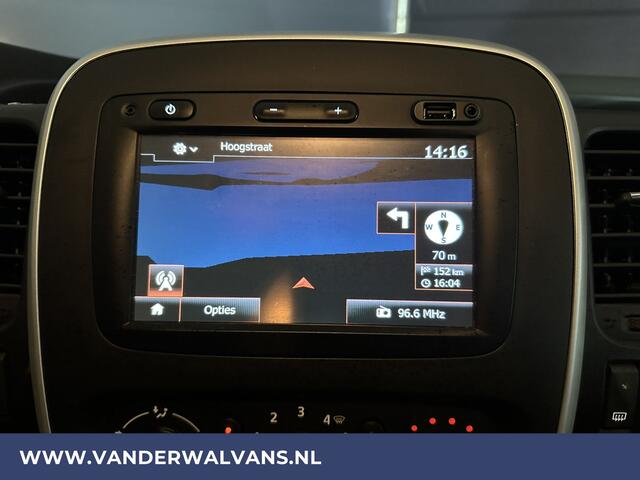 Renault TRAFIC 1.6 dCi L2H1 Euro6 Airco | Imperiaal | Trekhaak | Navigatie | Cruisecontrol Parkeersensoren, Bijrijdersbank