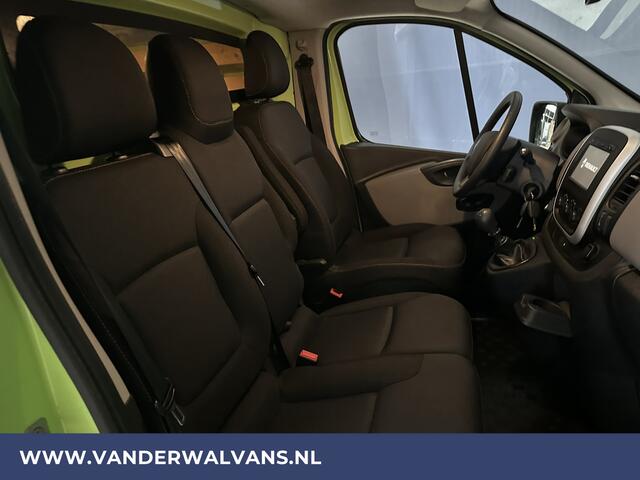 Renault TRAFIC 1.6 dCi L2H1 Euro6 Airco | Imperiaal | Trekhaak | Navigatie | Cruisecontrol Parkeersensoren, Bijrijdersbank