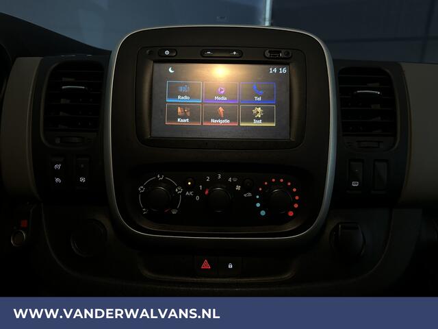 Renault TRAFIC 1.6 dCi L2H1 Euro6 Airco | Imperiaal | Trekhaak | Navigatie | Cruisecontrol Parkeersensoren, Bijrijdersbank