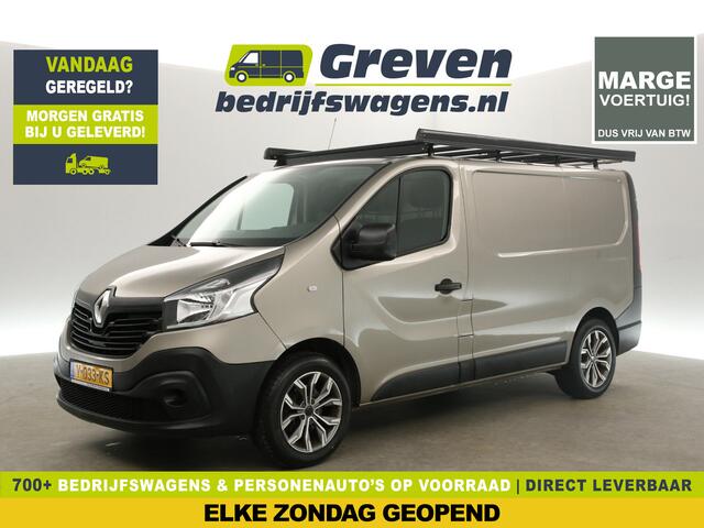 Renault TRAFIC 1.6 dCi T27 L1H1 | MARGE! | Airco Cruise Navigatie Trekhaak PDC 3 Persoons Imperiaal 17"LMV