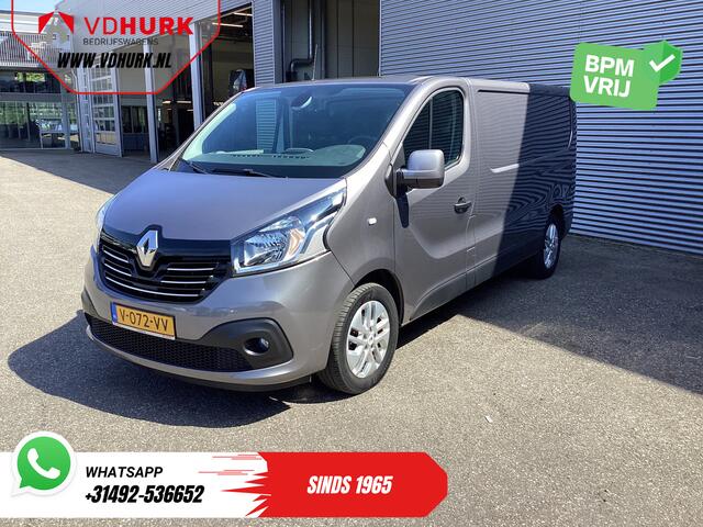 Renault TRAFIC 1.6 dCi 125 pk L2 BPM VRIJ! Climate/ Camera/ Cruise/ Trekhaak/ Navi/ PDC/ LMV