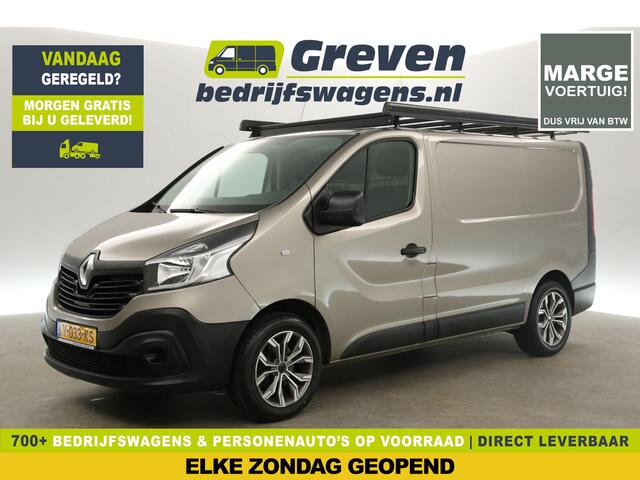Renault TRAFIC 1.6 dCi T27 L1H1 | MARGE! | Airco Cruise Trekhaak Navigatie PDC 3 Persoons Imperiaal 17"LMV