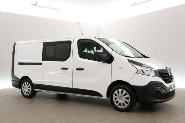 Renault TRAFIC 1.6 dCi T29 L2H1 | Dubbele Cabine | 6 Persoons | MARGE! | Airco Cruise Navi Trekhaak PDC